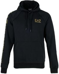 EA7 - Logo Zipper Casual Jacket - Lyst