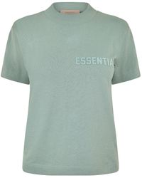 Fear Of God - Logo Detail T-Shirt - Lyst