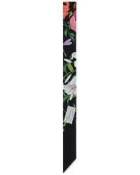 Gucci - Printed Silk Twill Neck Bow - Lyst