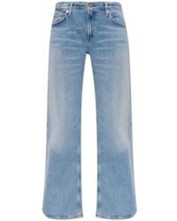 Citizens of Humanity - Nora Mid-Rise Wide-Leg Jeans - Lyst