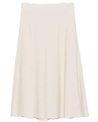 Brunello Cucinelli - Elasticated-Waist Midi A-Line Skirt - Lyst
