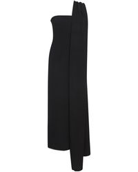 The Row - Asymmetric Draped Dress - Lyst
