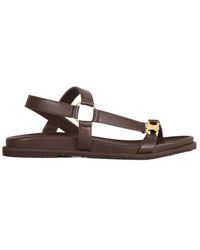 Celine - Maud Sandal With Triomphe - Lyst