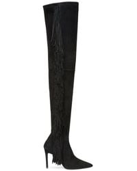 Stuart Weitzman - Ultrastuart Fringe 100Mm Boots - Lyst