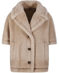 Max Mara - Corvino1 Button-Up Cape - Lyst