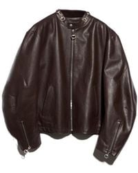 Gucci - Horsebit Detailed Zip-Up Jacket - Lyst