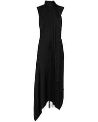 Acne Studios - Viscose Blend Midi Dress - Lyst