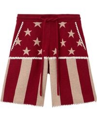 Palm Angels - Stars And Stripes Shorts - Lyst