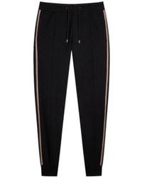 Paul Smith - Stripe Detailed Taped Joggers - Lyst