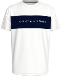 Tommy Hilfiger - Cotton Panel T-Shirt - Lyst