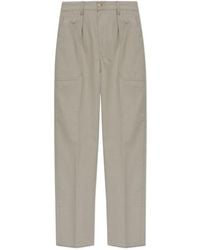 Eleventy - Striped Straight-Leg Pants - Lyst