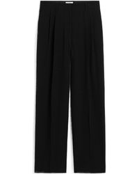 TOTEME - Totême Double-Pleat Summer Trousers - Lyst