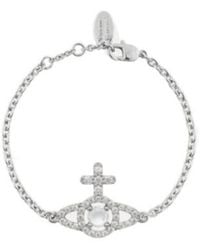 Vivienne Westwood - Olympia Orb Embellished Bracelet - Lyst