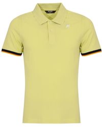 K-Way - Vincent Pique Polo Shirt - Lyst