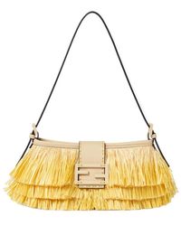 Fendi - Baby B. Fringed Gradient Shoulder Bag - Lyst