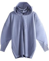 Homme Plissé Issey Miyake - Homme Plissé Issey Miyake Monthly Colors February Hooded Jacket - Lyst