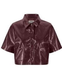 Baum und Pferdgarten - Beth Cropped Buttoned Top - Lyst