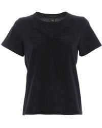 Marc Jacobs - Bow Short-Sleeved T-Shirt - Lyst