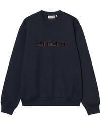 Carhartt - Logo Loose-Fit Sweatshirt - Lyst