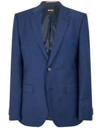 BOSS - H-Jasper Luxury Suit Jacket - Lyst
