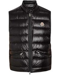 Moncler - High-Neck Down Vest - Lyst