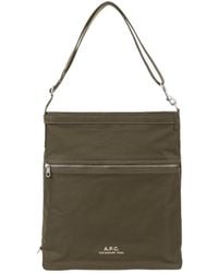 A.P.C. - Archive Zip Messenger Bag - Lyst