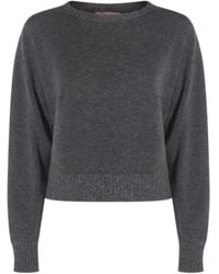Twinset - Metallic-Effect Trim Sweater - Lyst