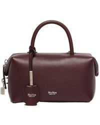 Max Mara - Holdalls Logo Stamp Small Tote Bag - Lyst