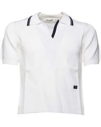 Wales Bonner - Short-Sleeved Polo Shirt - Lyst