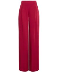 Max Mara - Studio Msealpaca Fluid Palazzo Trousers - Lyst