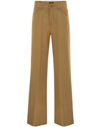 Dondup - Amber Wide-Leg Trousers - Lyst