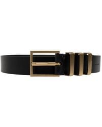 AllSaints - Logo Belt - Lyst