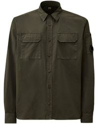 C.P. Company - Lens-Detail Pocket-Front Shirt - Lyst