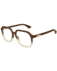 Bottega Veneta - Eyewear Square Frame Glasses - Lyst