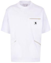 Sacai - X Carhartt Wip Jersey T-Shirt - Lyst