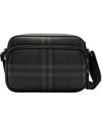 Burberry - City Check Pocket Crossbody Bag - Lyst