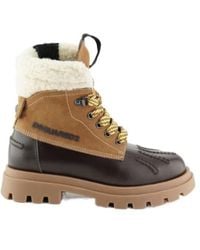 DSquared² - Round-Toe Ankle Boots - Lyst