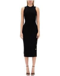 Moschino - Buttoned Dress - Lyst