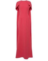 Safiyaa - Ginkgo Caped Gown - Lyst