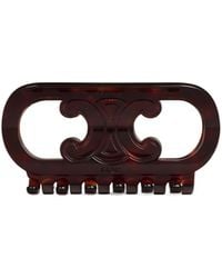Celine - Maillon Triomphe Hair Claw - Lyst