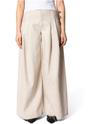 Jacquemus - Pleated-Detail Jeans - Lyst