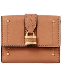 Chloé - Chloé Mini Paddington Tri-Fold Wallet - Lyst