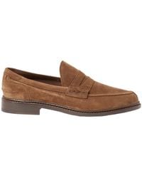 Tricker's - Tricker's Adam Penny Town Loafers - Lyst