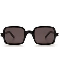 Saint Laurent - Eyewear Square Frame Sunglasses - Lyst