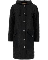Burberry - Quilted Hooded Jacket - Lyst