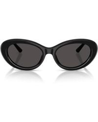 Dolce & Gabbana - Eyewear Oval Frame Sunglasses - Lyst