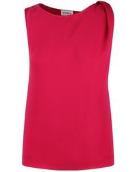 P.A.R.O.S.H. - Knot-Detailing Top - Lyst