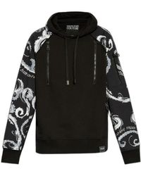Versace Jeans Couture - Baroque-Print Sweatshirt - Lyst