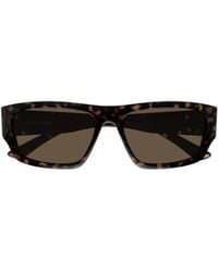 Balenciaga - Eyewear Rectangular Frame Sunglasses - Lyst