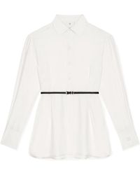 Givenchy - Voyou Belted Shirt - Lyst